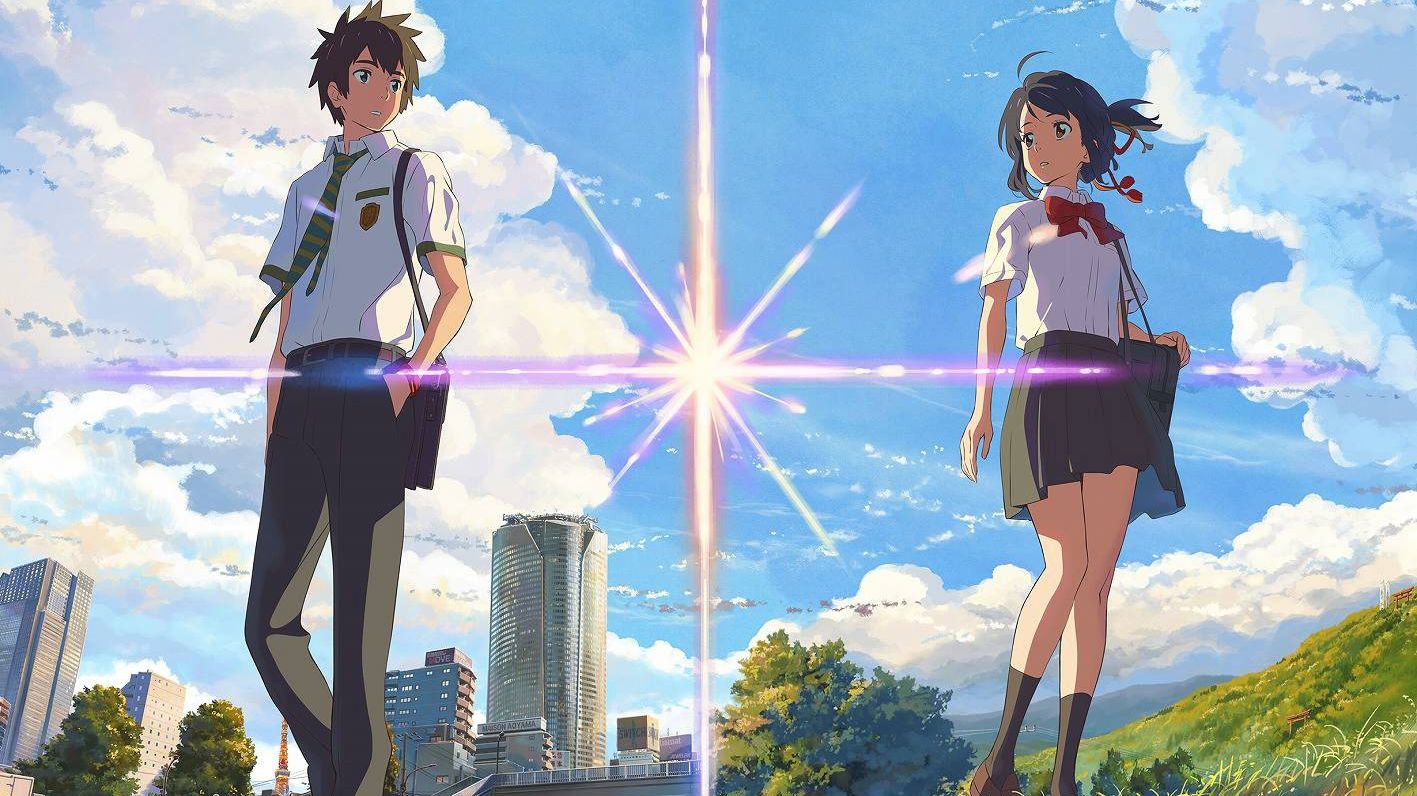La película de anime se basó en la novela original de Makoto Shinkai, quien también estuvo a cargo de dirigirla.  (Películas de onda CoMix)