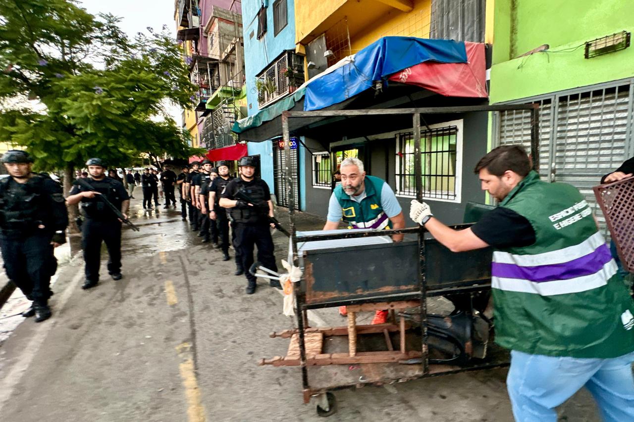 El gobierno porte&ntilde;o reforz&oacute; la seguridad y el control en la Villa 31 y avanza con el plan de reordenamiento