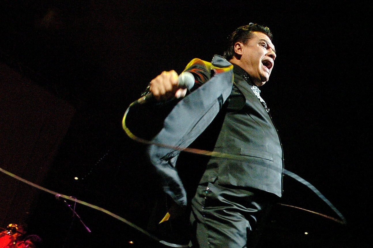 Imagen de archivo del fallecido cantante mexicano, Juan Gabriel. EFE /Gerardo Mora /Archivo
