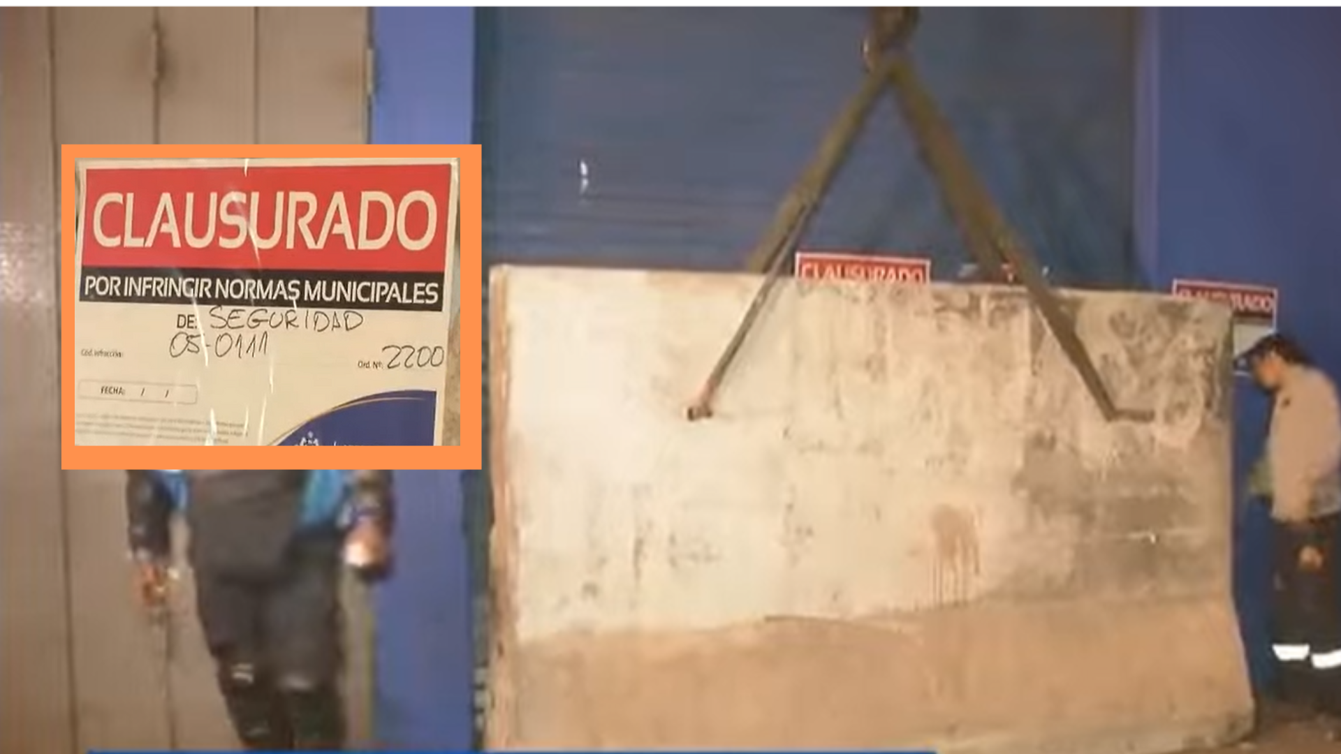 Municipalidad de Lima clausura la galería Polvos Azules por no cumplir con medidas de seguridad