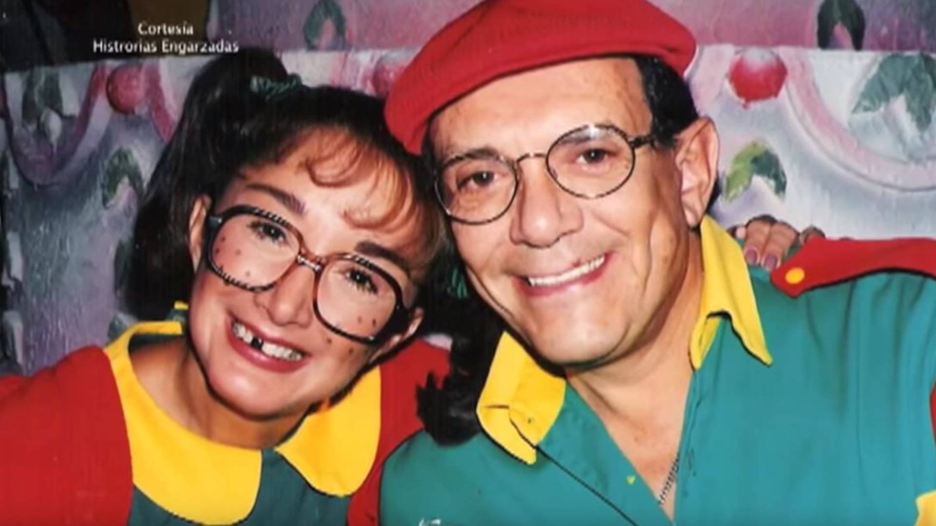 La actriz y su esposo trabajaron juntos en "El Chavo del 8" (Foto: Captura pantalla TV Azteca) 