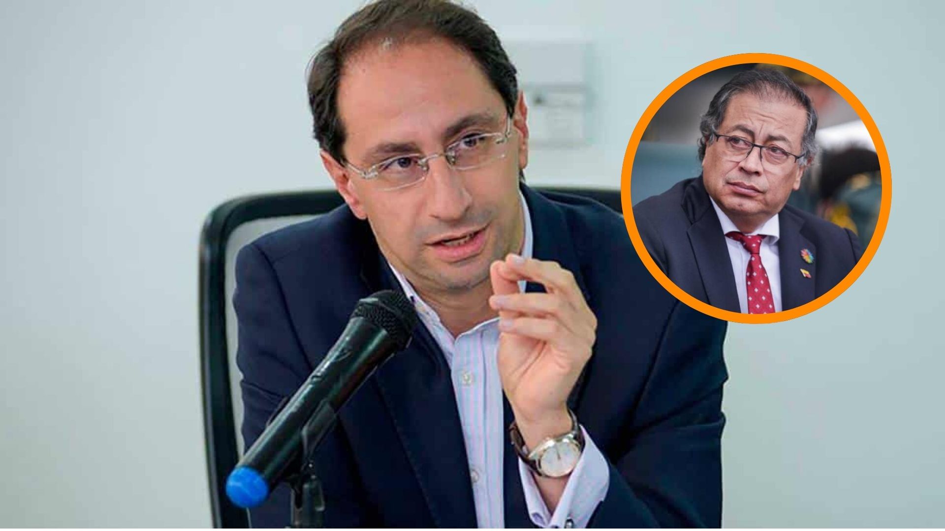 José Manuel Restrepo se despachó contra Gustavo Petro por polémica foto con Yerry Mina: “La gente está cansada de su cinismo” - Infobae