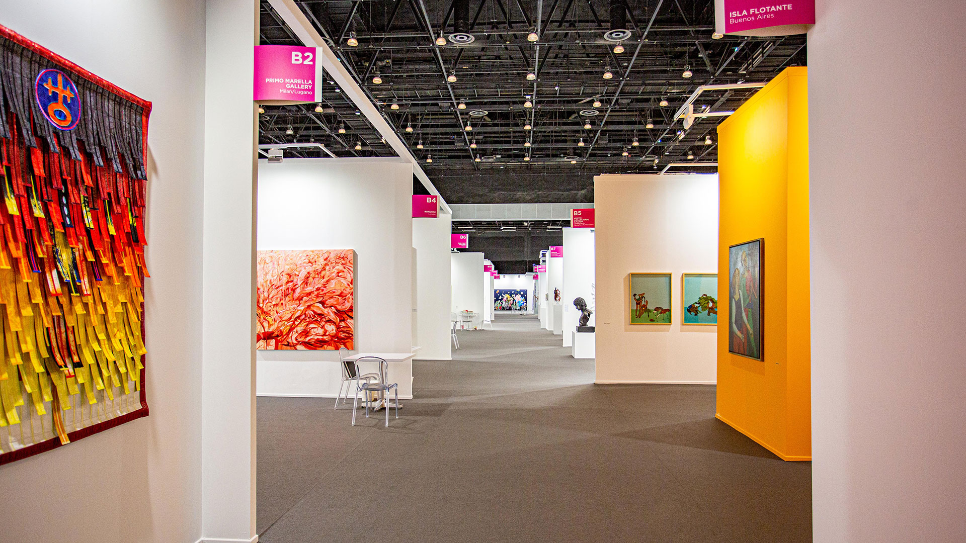 Art Dubai é a mais importante feira internacional de arte do Oriente Médio (Foto: Télam SE)