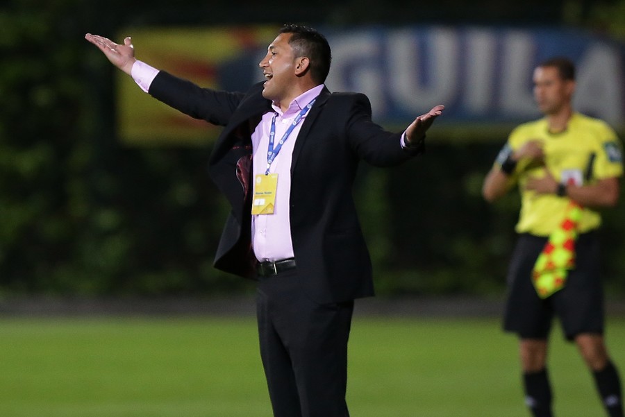 Diego Corredor, entrenador del Deportivo Pasto. Foto cortesía de Colprensa.
