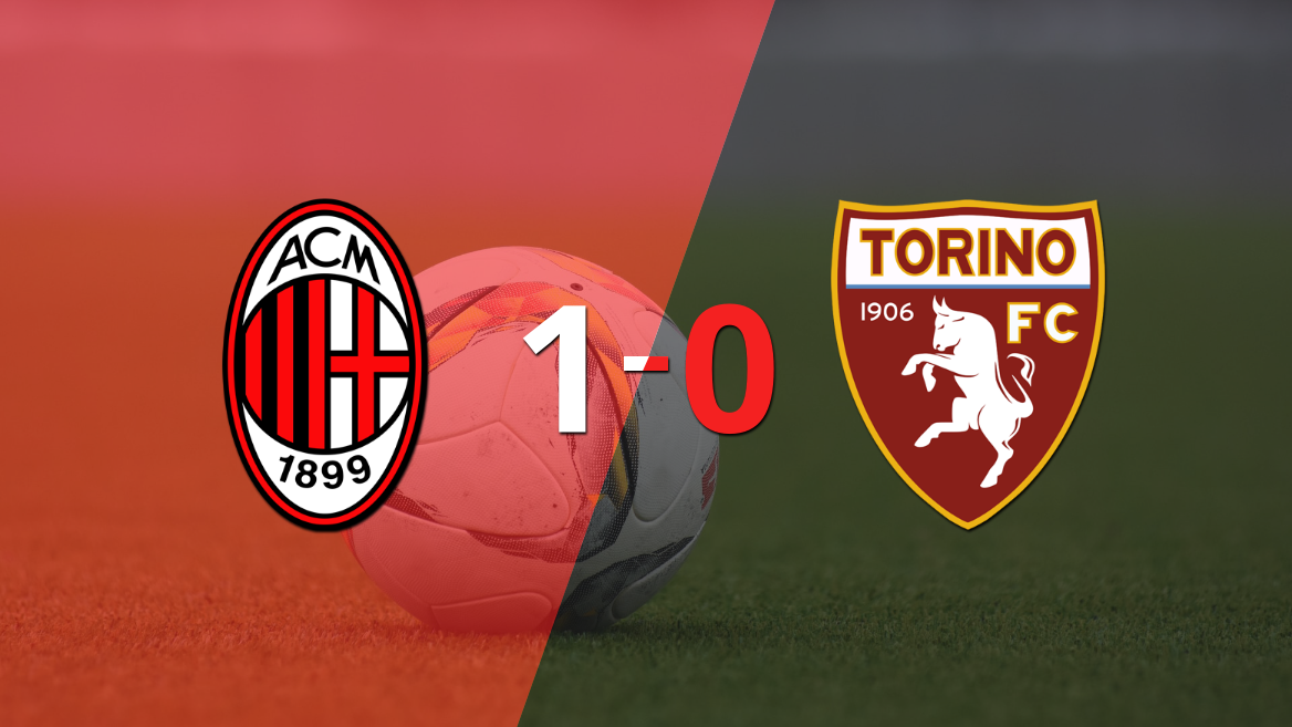 Milan aprovechó su localía y venció a Torino