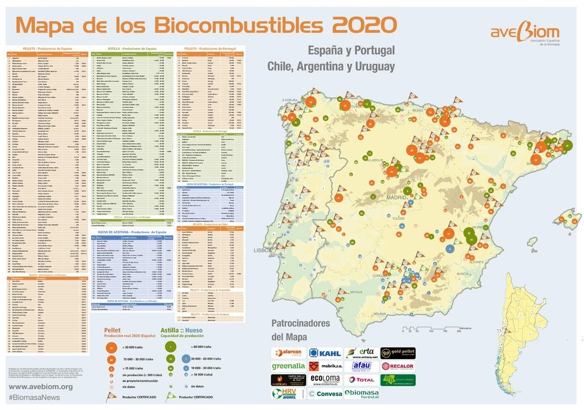 01/01/1970 Mapa de biocombustibles elaborado por Avebiom.
POLITICA ESPAÑA EUROPA CASTILLA Y LEÓN
AVEBIOM
