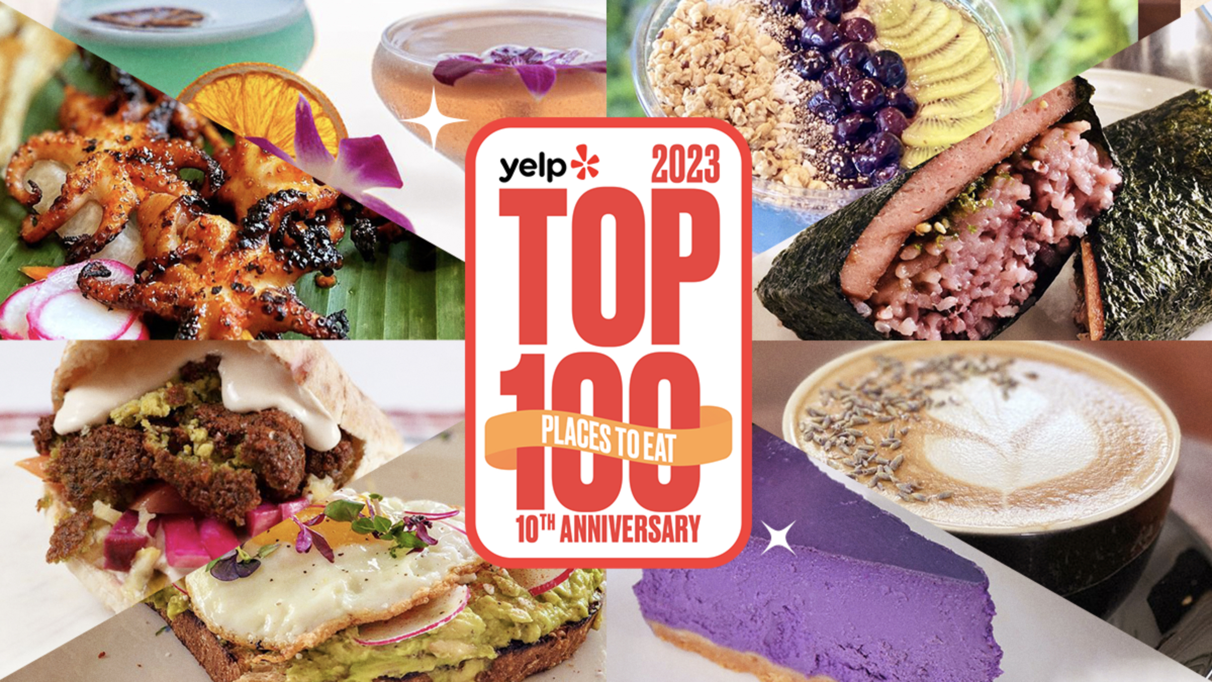 This was the 10th anniversary of Yelp's Top 100 Restaurants.  (Yelping)