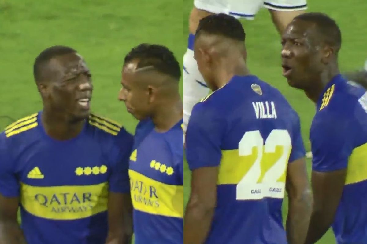 ルイス アドビンキュラはリーガ アルゼンチンのボカ対ベレスでセバスチャン ヴィラと激しいクロスをした Infobae