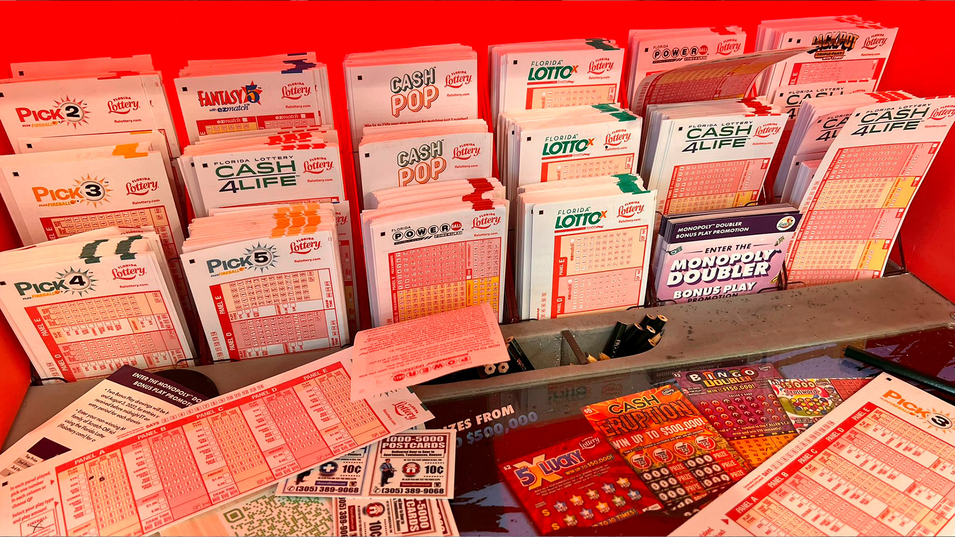 Las lotería estatales utilizan los ingresos de la lotería para impulsar la educación, el turismo y el transporte 