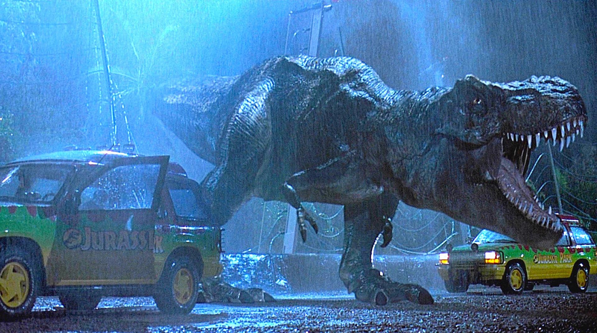 El T-Rex de "Jurassic Park"