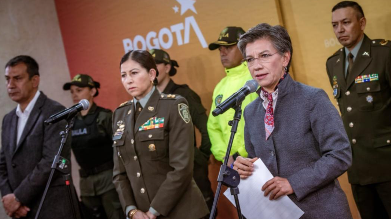 Alcaldesa celebró que las autoridades lograron la captura de otros 23 integrantes del 'Tren de Aragua'. Recuperado de: bogota.gov.co - portal web