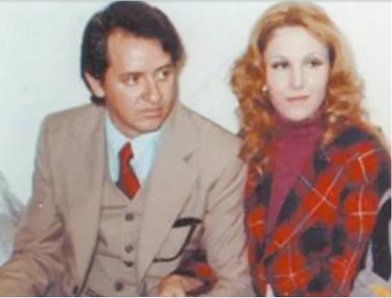Florinda Meza y Carlos Villagrán cuando eran pareja (Archivo)