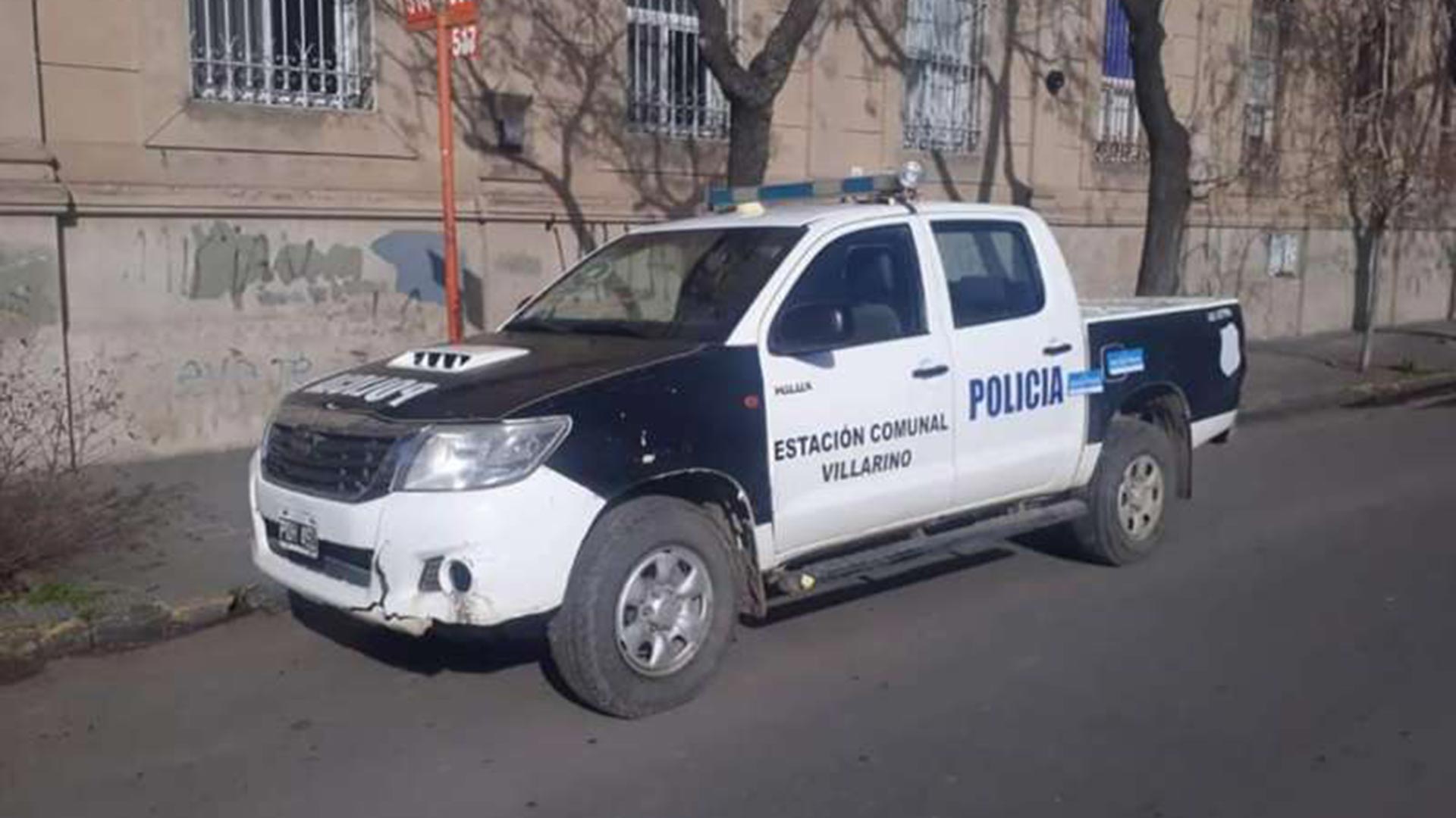 El nuevo móvil policial secuestrado es similar al de esta foto