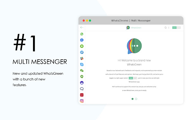 Multi Chat Messenger para WhatsApp. (foto: chrome.google.com)