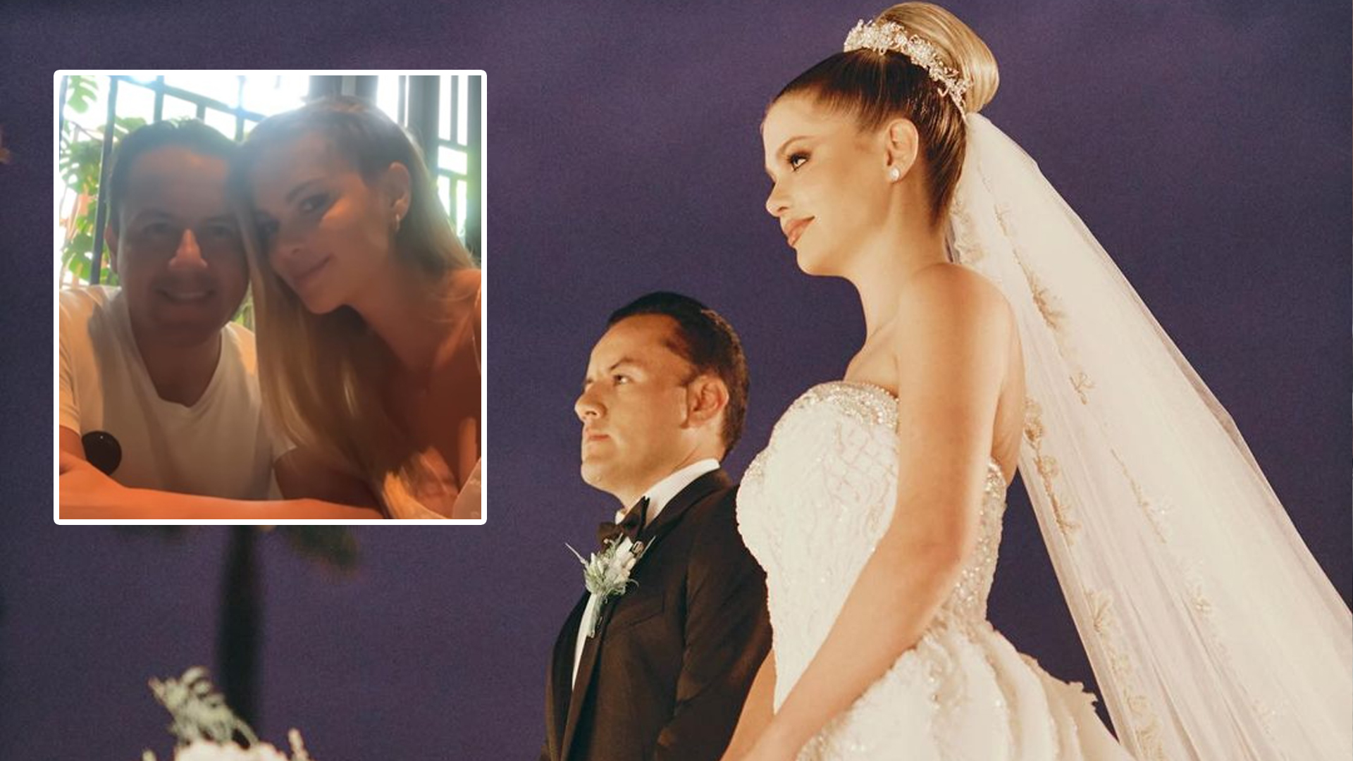 Brunella Horna y Richard Acuña cumplieron su primer mes de casados. (Instagram)