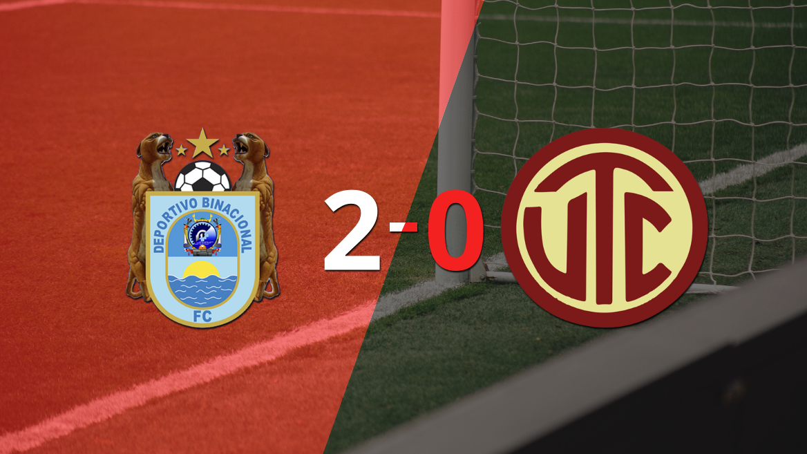 UTC cayó 2-0 en su visita a Deportivo Binacional
