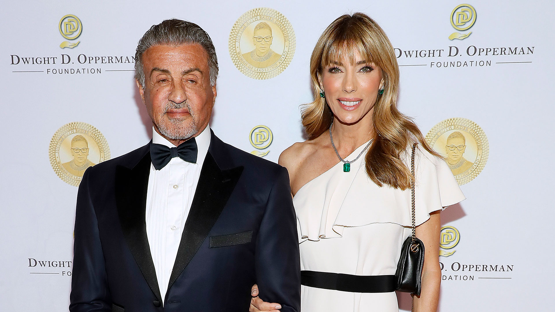 Sylvester Stallone y su esposa Jennifer Flavin Stallone. (Gettyimages)