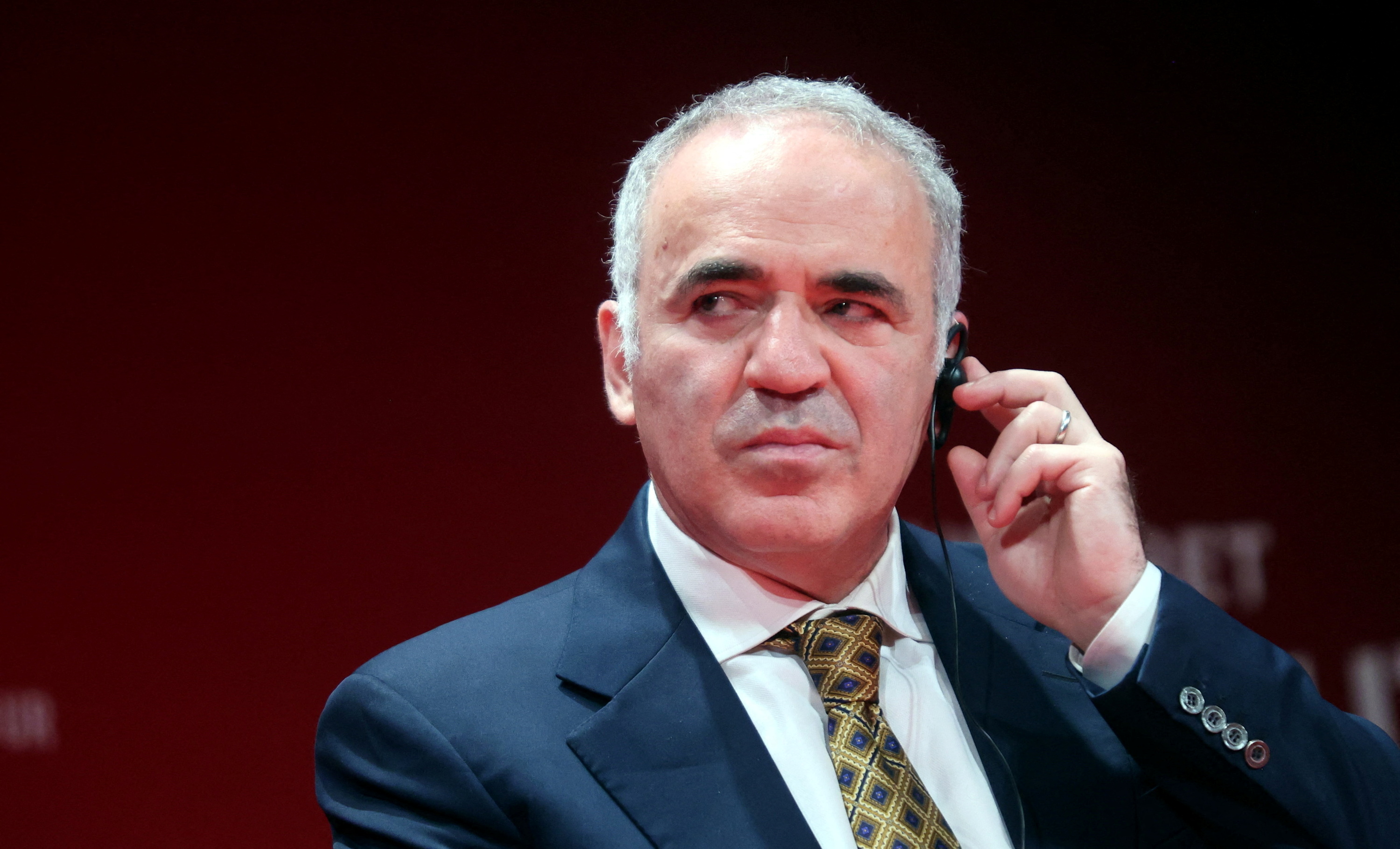 Garry Kasparov (Kuba Atys/Agencja Wyborcza via REUTERS)