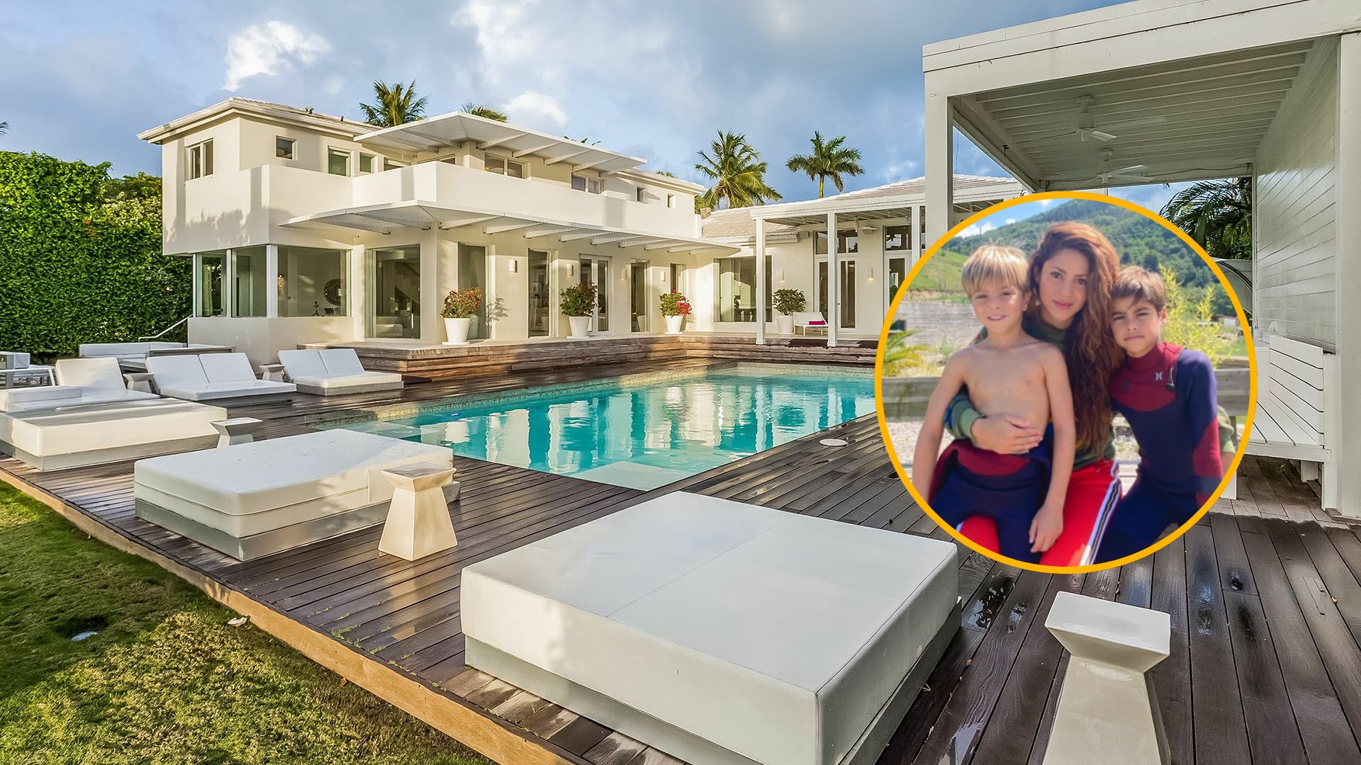 La barranquillera ha planeado mudarse junto a sus hijos y sus padres a Miami desde que se separó de Gerard Piqué
