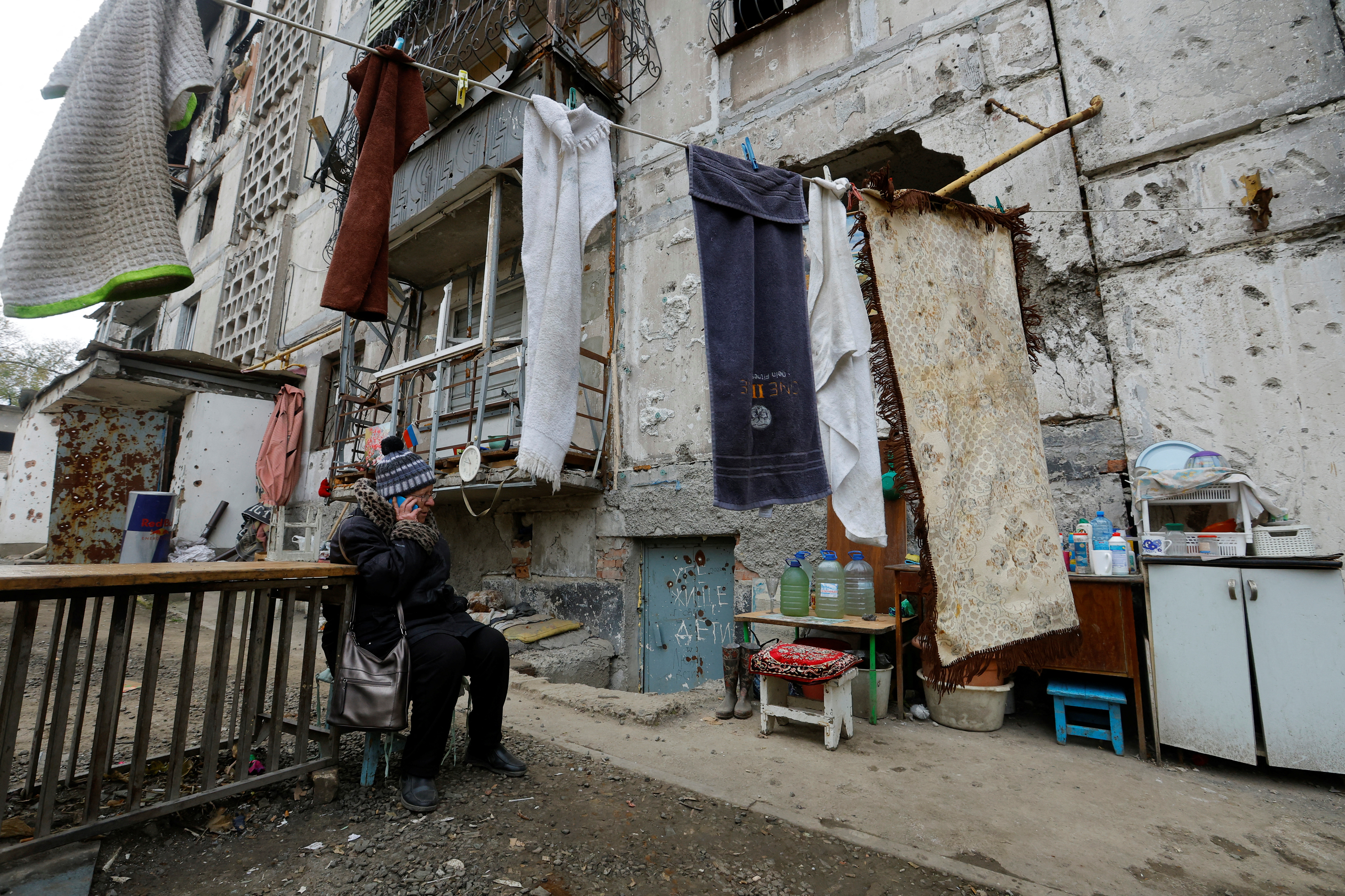 La situación en Mariupol (REUTERS/Alexander Ermochenko/Archivo)