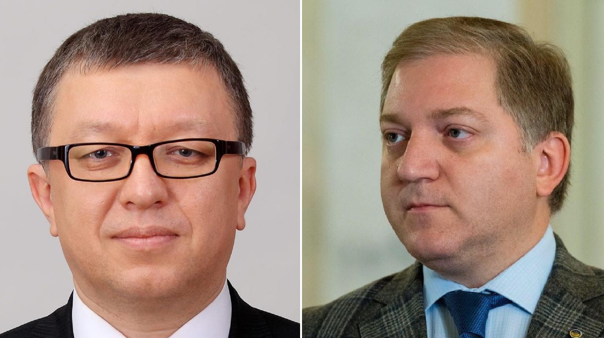 Taras Kozak y Oleg Voloshin, diputados ucranianos sancionados por EEUU
