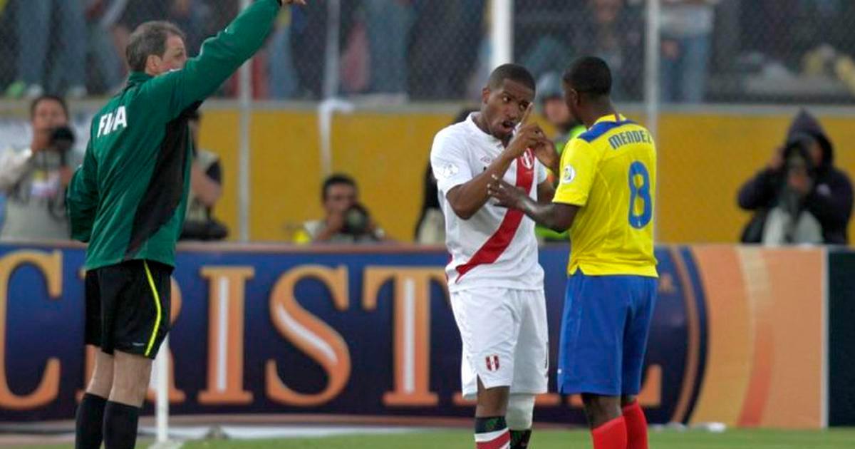 Jefferson Farfán und Édison Méndez standen sich in den Qualifikationsspielen mehrmals gegenüber.