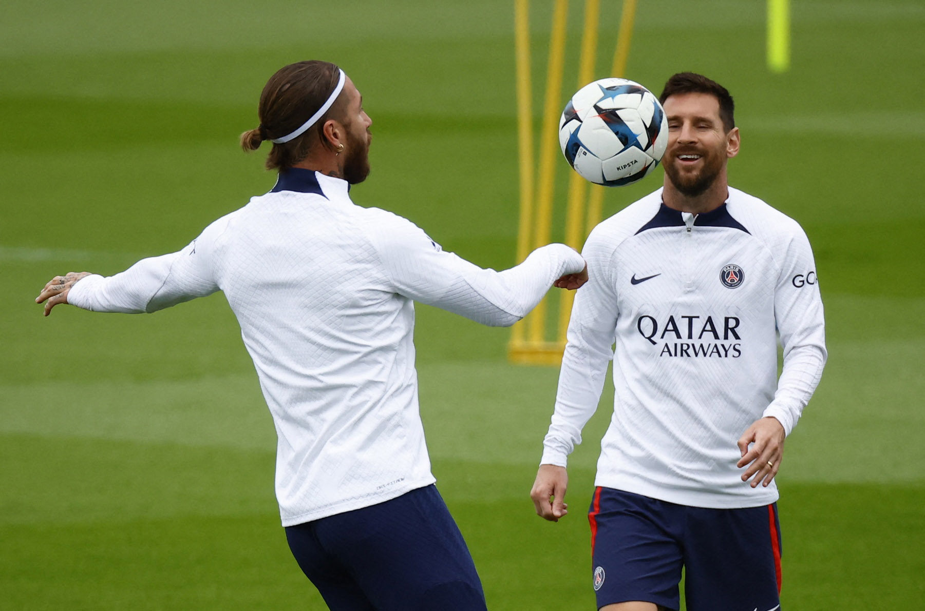 Sergio Ramos ha elogiato Messi (Reuters)
