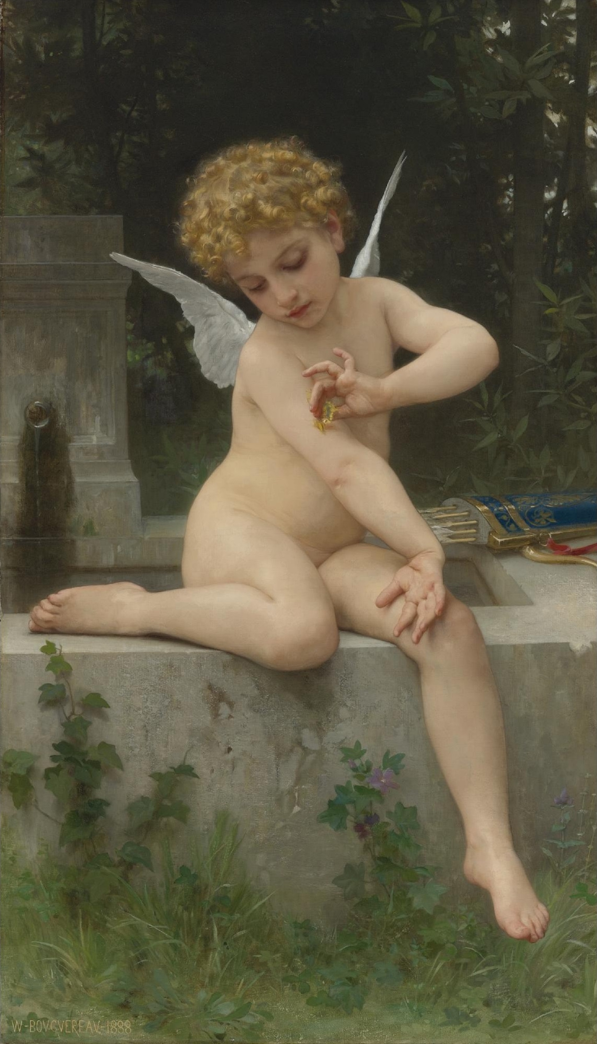 “Cupido con una mariposa” (1888)