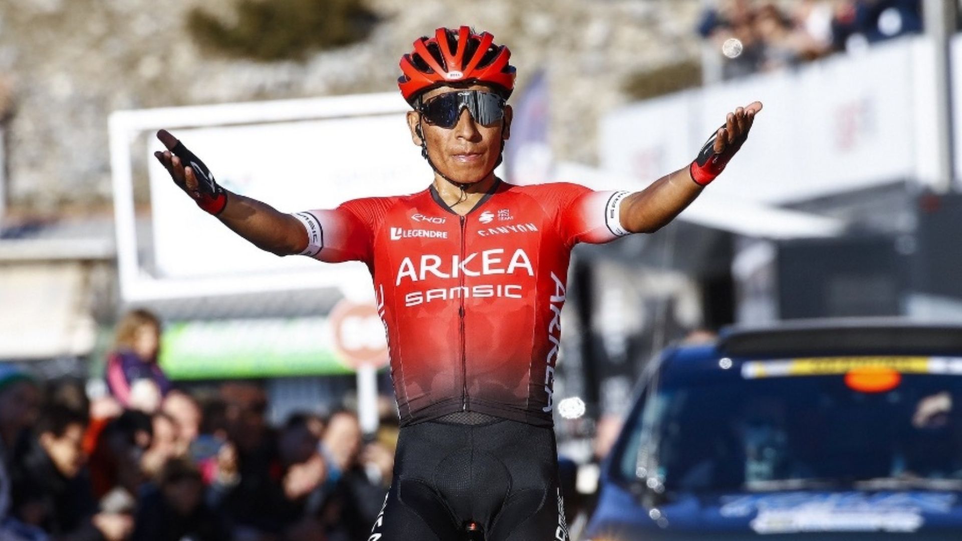 El ciclista colombiano firmó con el Arkéa-Samsic en 2020. Prensa - Arkéa-Samsic