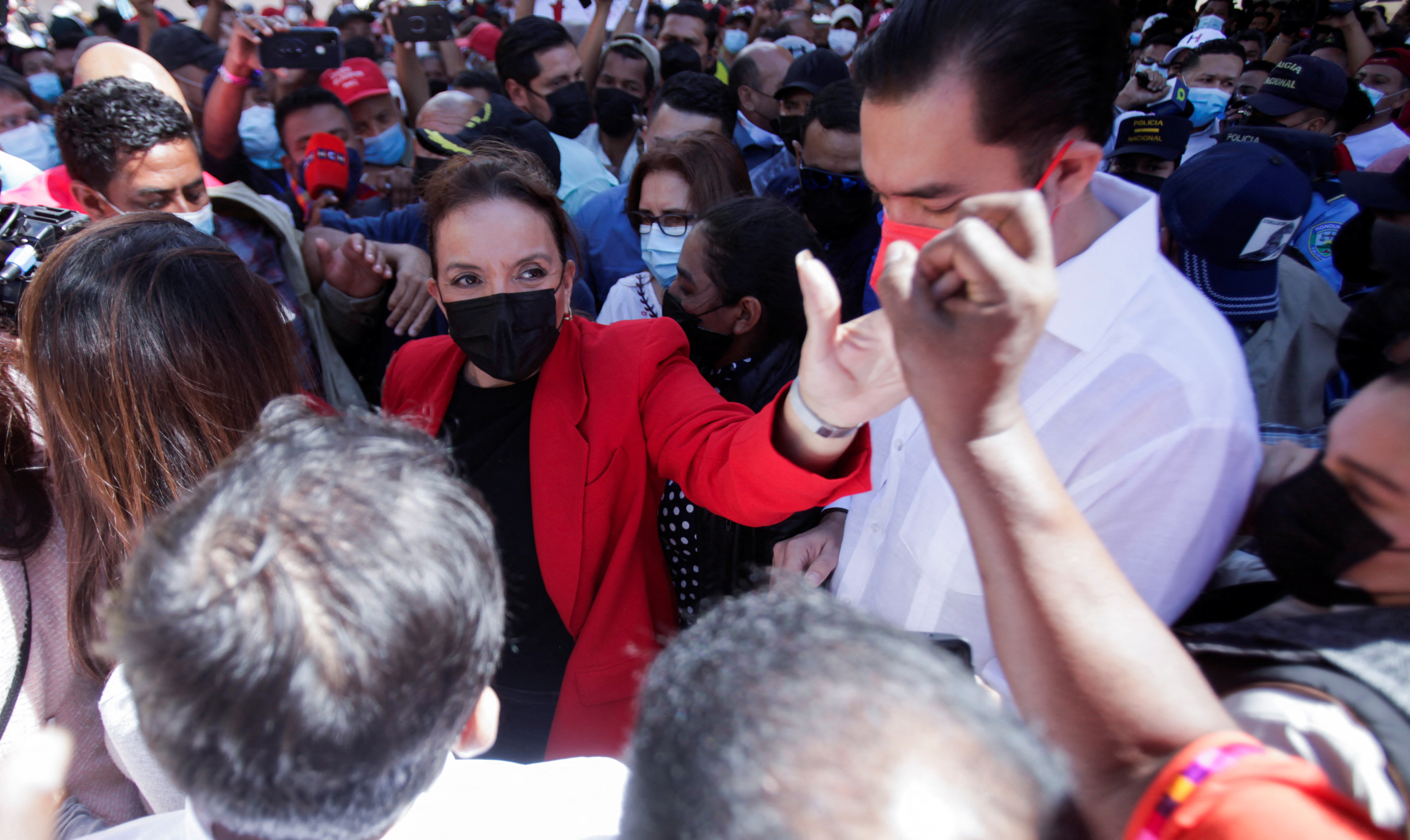 La presidenta electa de Honduras, Xiomara Castro (REUTERS/Fredy Rodriguez)