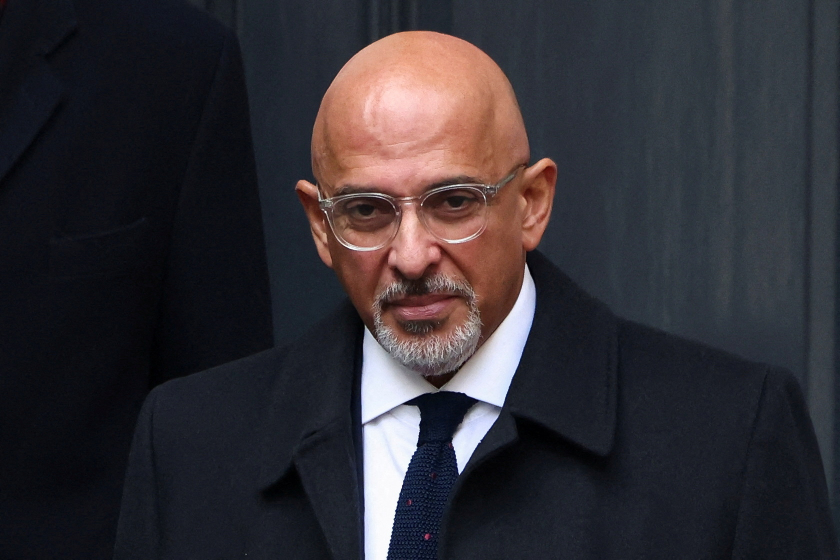 FILE PHOTO: British Minister without Portfolio Nadhim Zahawi outside the Conservative Party's headquarters, in London