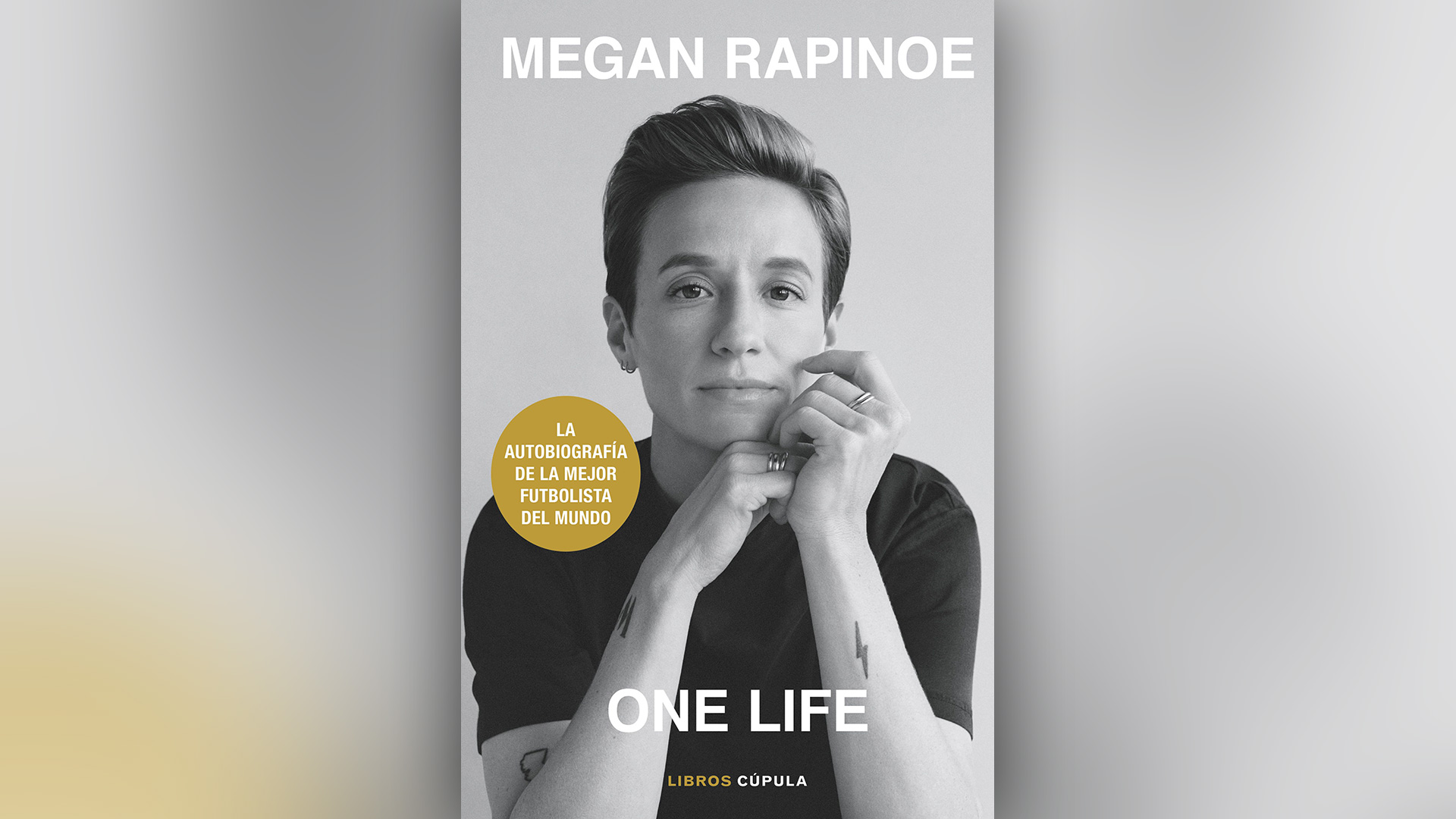 Portada del libro "One Life", de Megan Rapinoe
