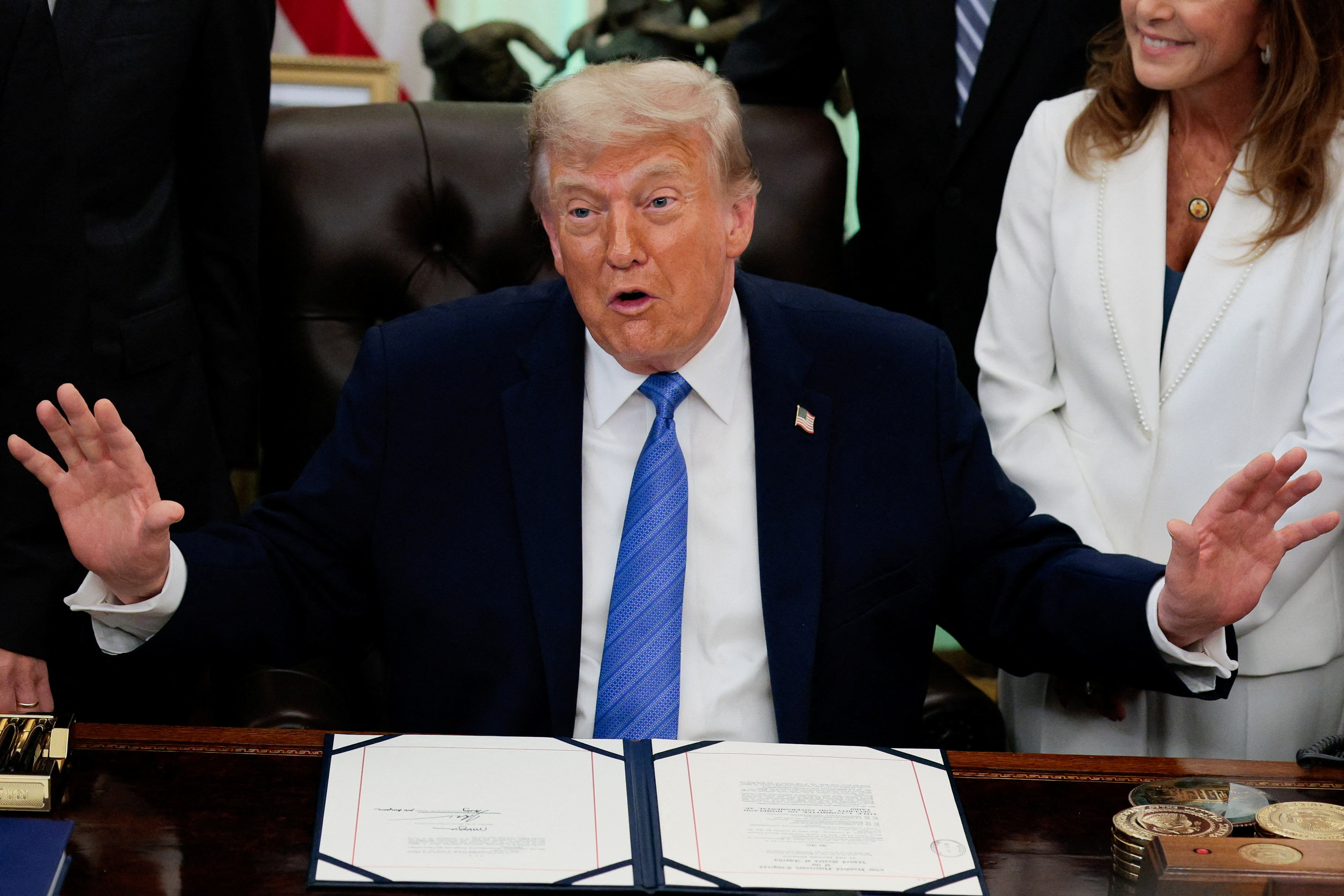 Donald Trump anunci&oacute; que EEUU atacar&aacute; a Ir&aacute;n con 
