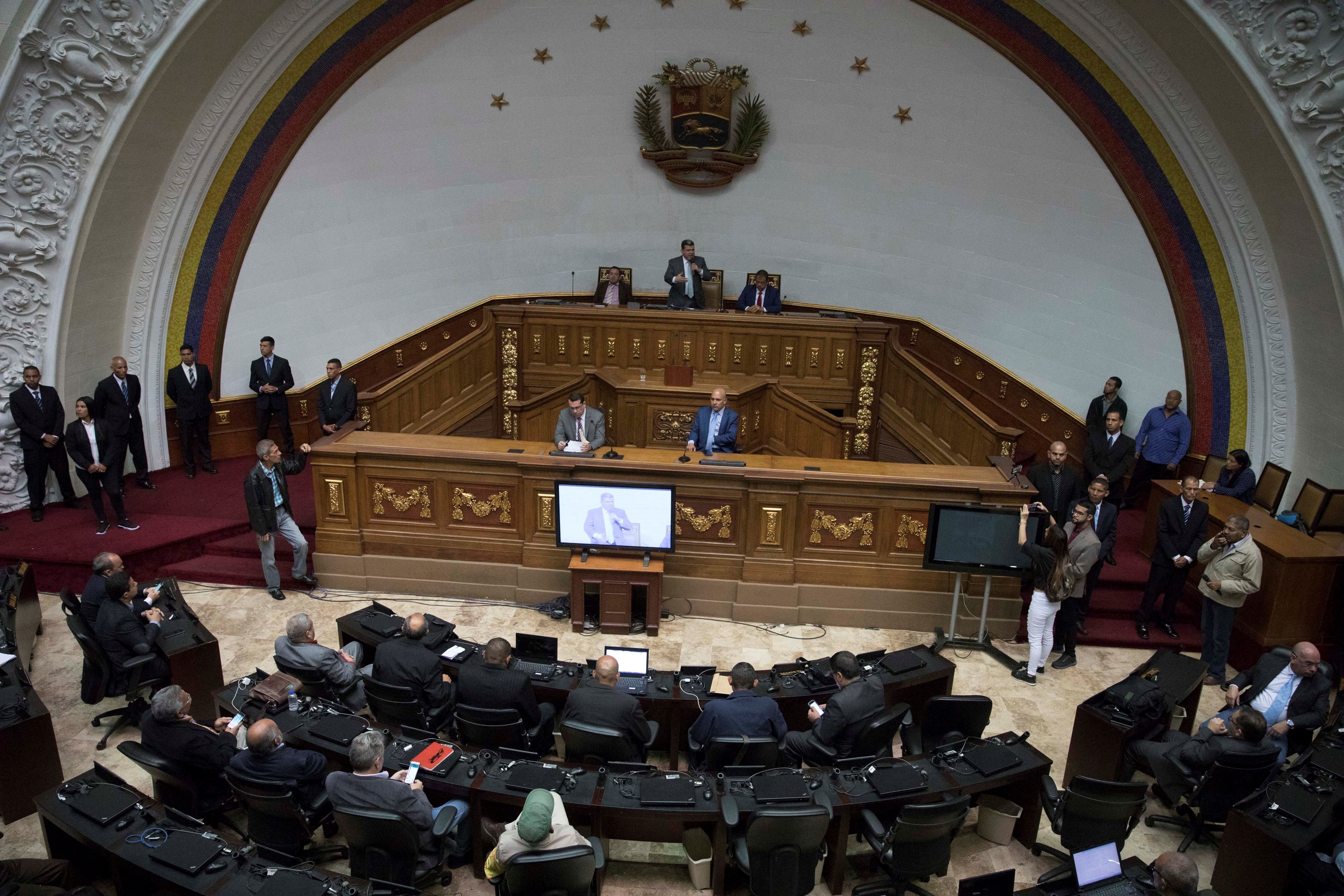 Vista general de la Asamblea Nacional de Venezuela (EFE)