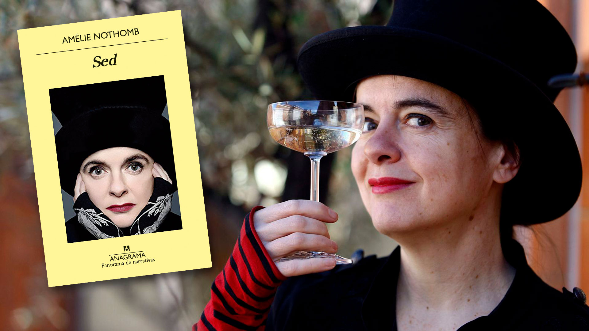 Amélie Nothomb presenta su nueva novela "Sed"
