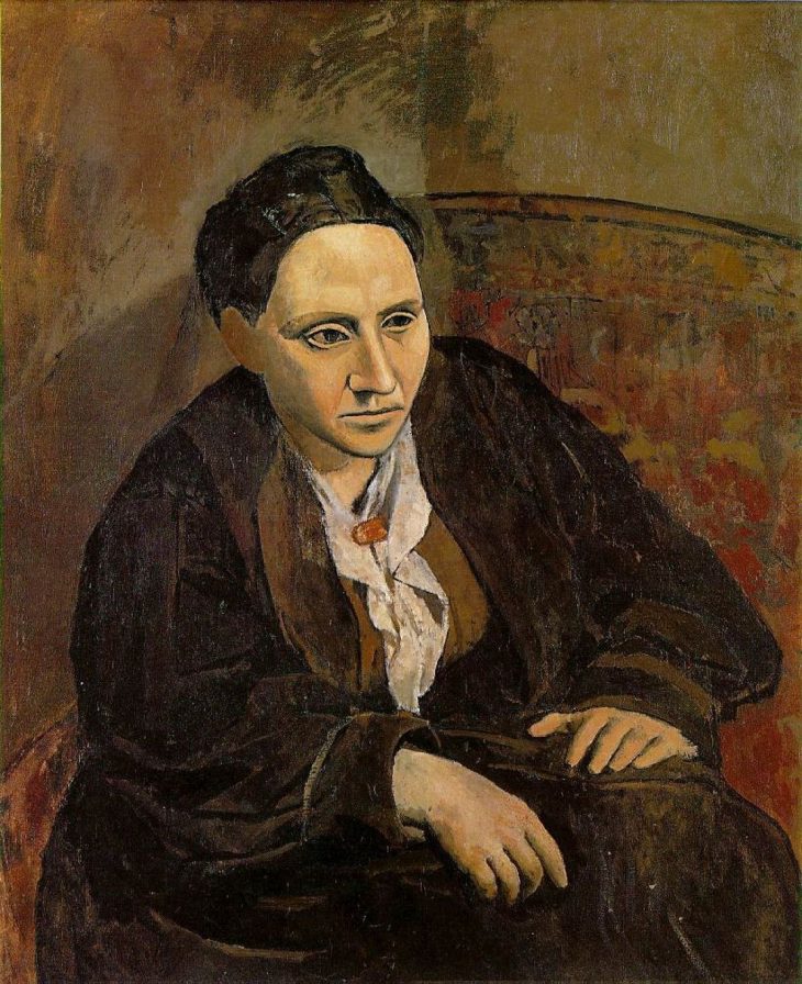 El retrato de la escritora Gertrude Stein realizado por Pablo Picasso.