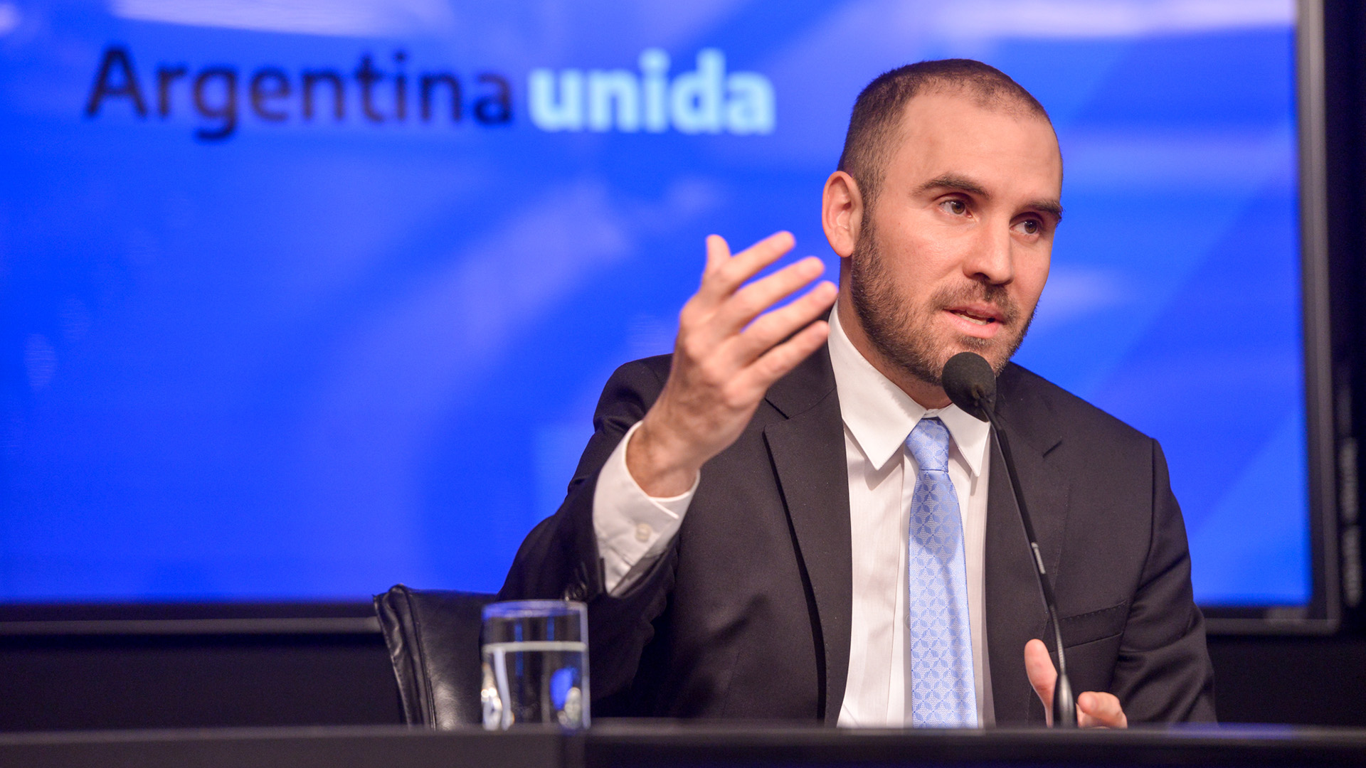 El ministro de Economía, Martín Guzmán.