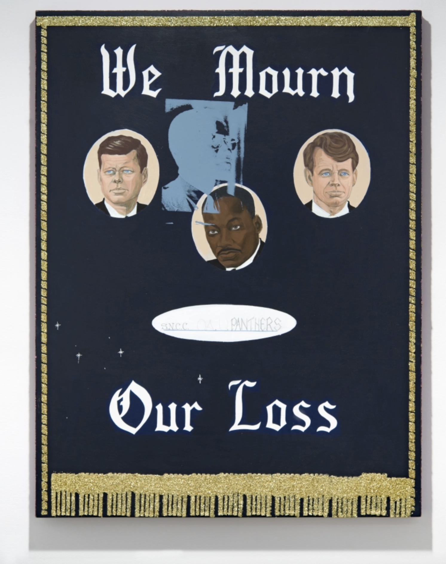 "We Mourn Our Loss #2", obra de Kerry James Marshall que vendió la galería Jack Shainman.