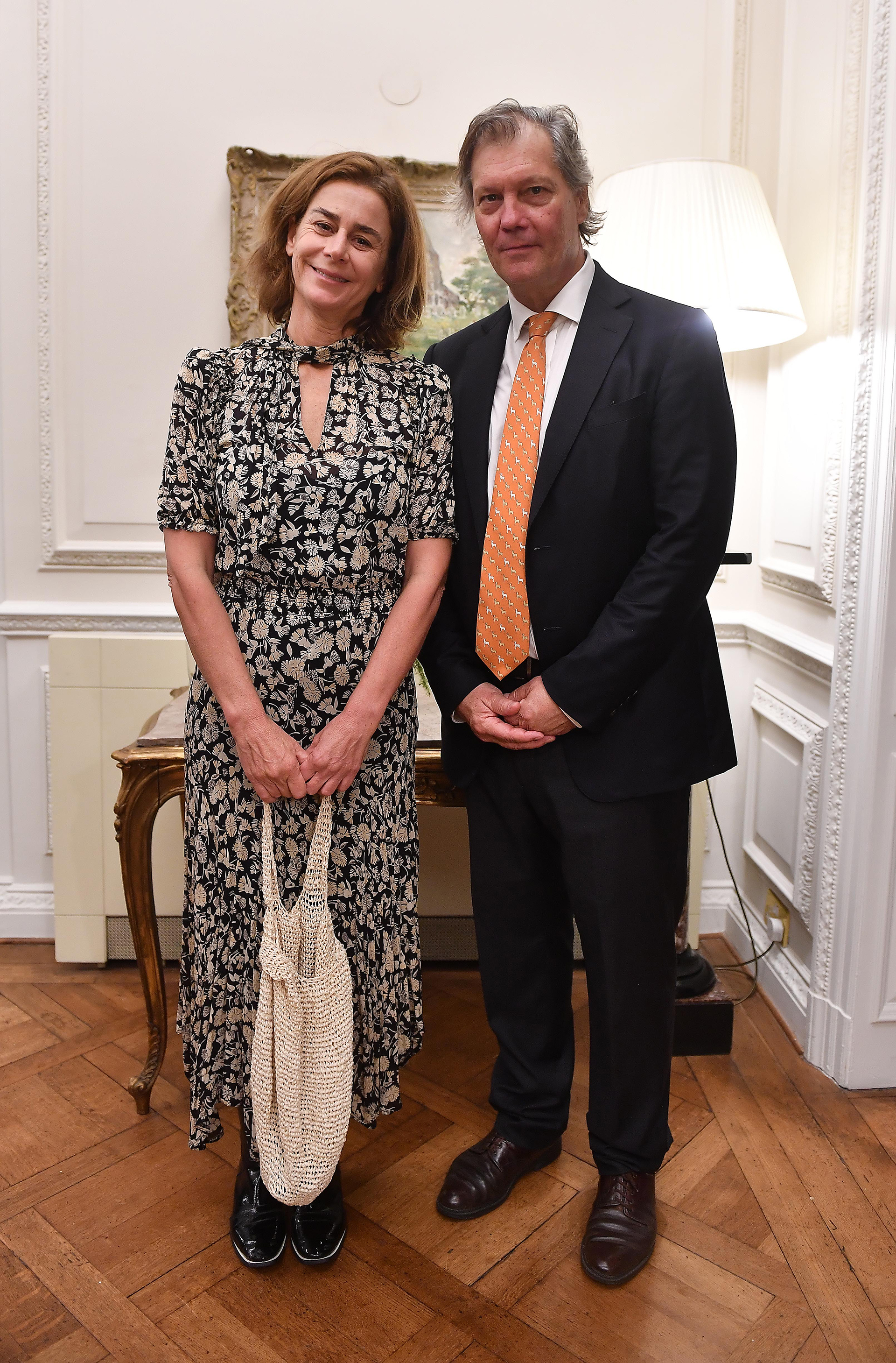 Marcos Pereda, vicepresidente de la Sociedad Rural Argentina (SRA) y presidente del Consejo Interamericano de Comercio y Producción (CICyP) y su esposa Azul García Uriburu 