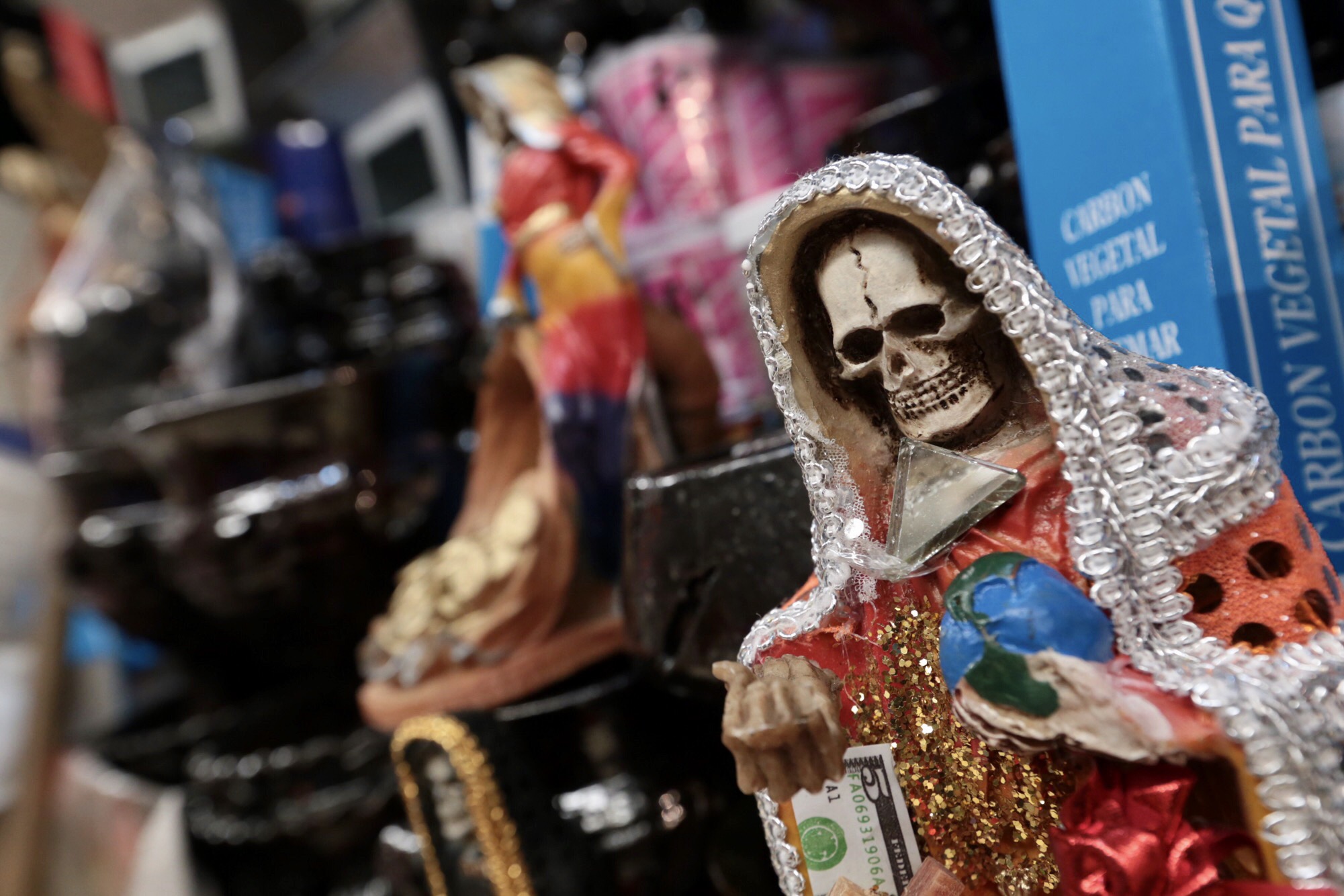 La Santa muerte es venerada por algunos capos de la droga (Foto: ARTEMIO GUERRA BAZ /CUARTOSCURO)