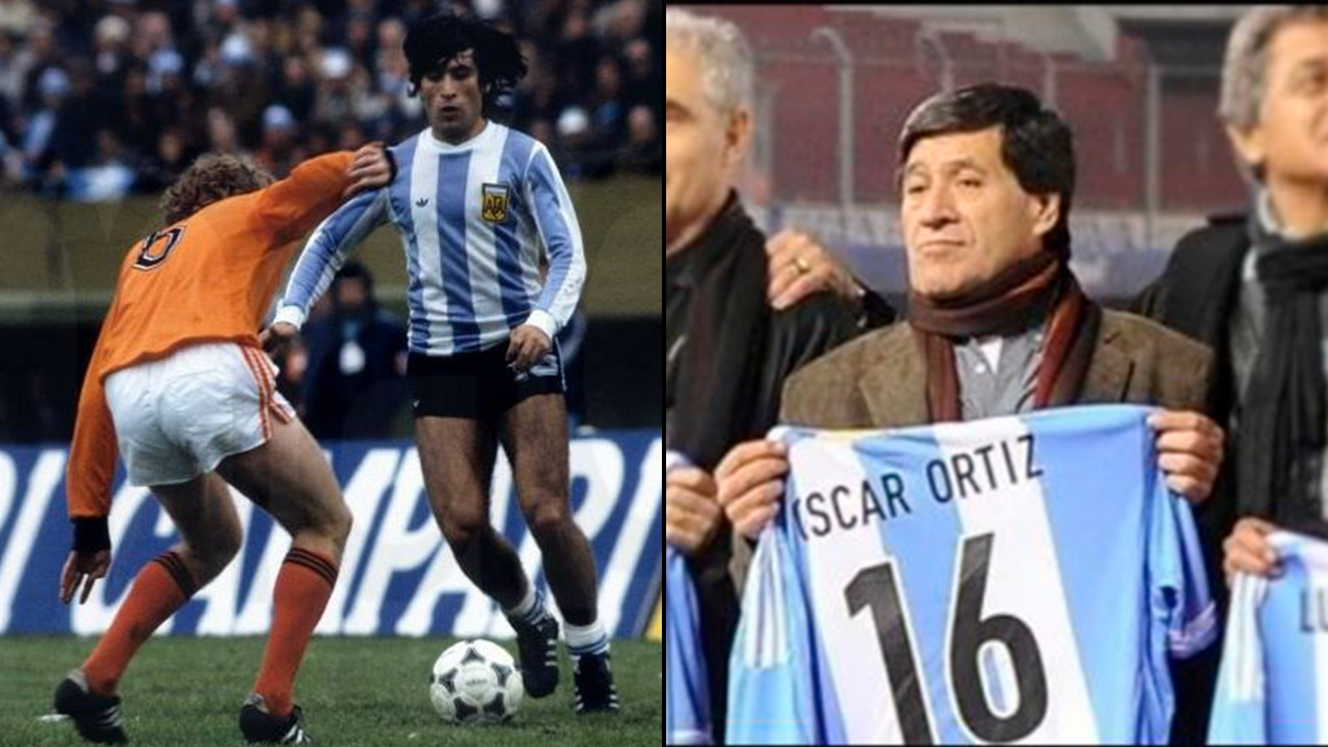 Oscar Ortiz  Argentinien Weltmeister 1978 Autogrammkarte nicht signiert 396074 