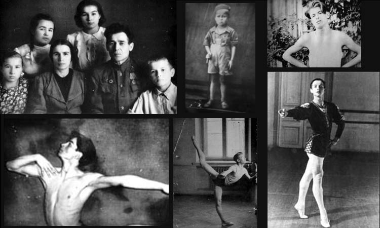 Nureyev creció en una familia de tártaros y baskires, con tres hermanas, y estudió ballet a espaldas del padre (Foto: Nureyev Foundation)