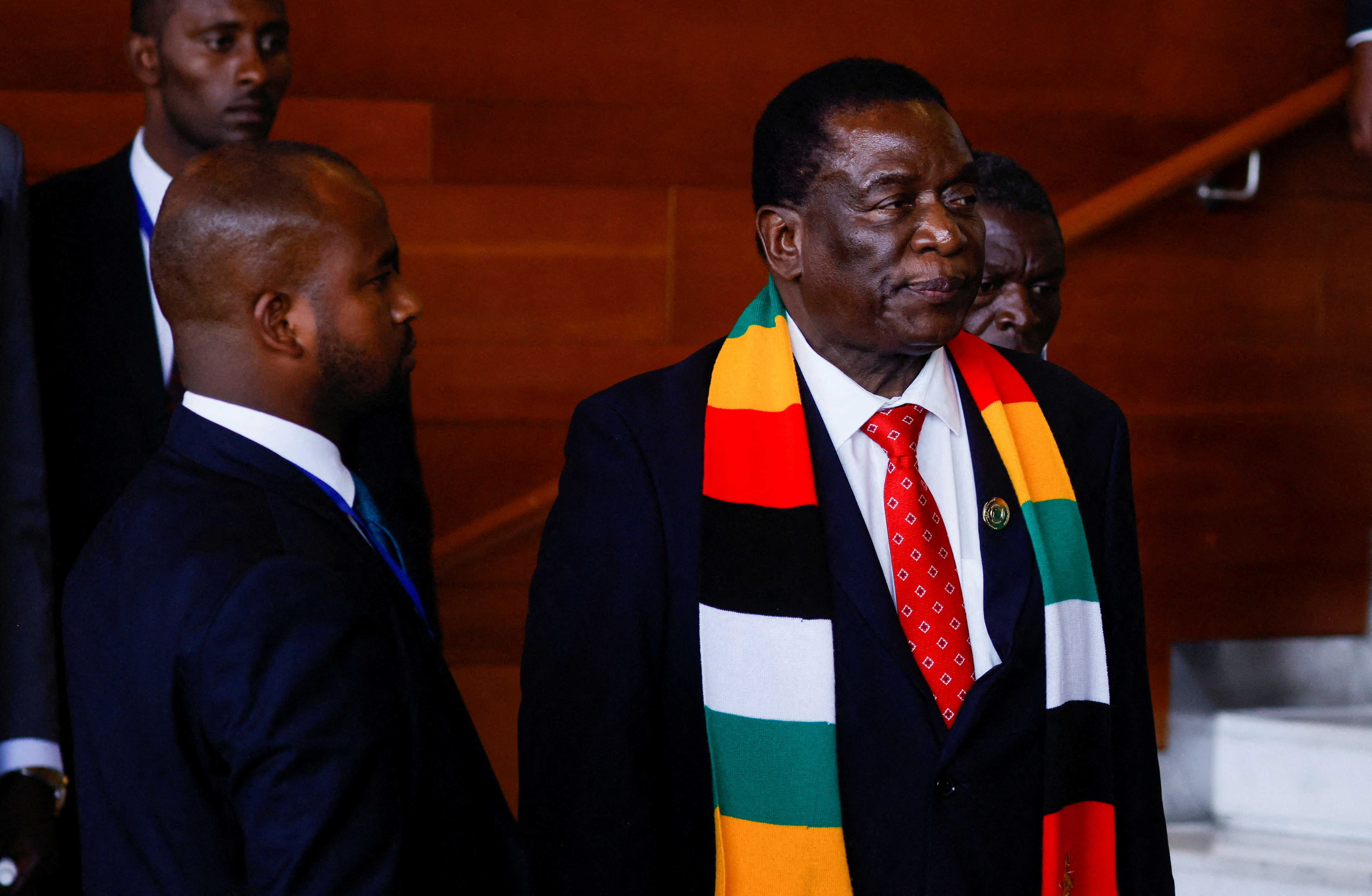 Emmerson Mnangagwa, presidente de ZimbabueReuters