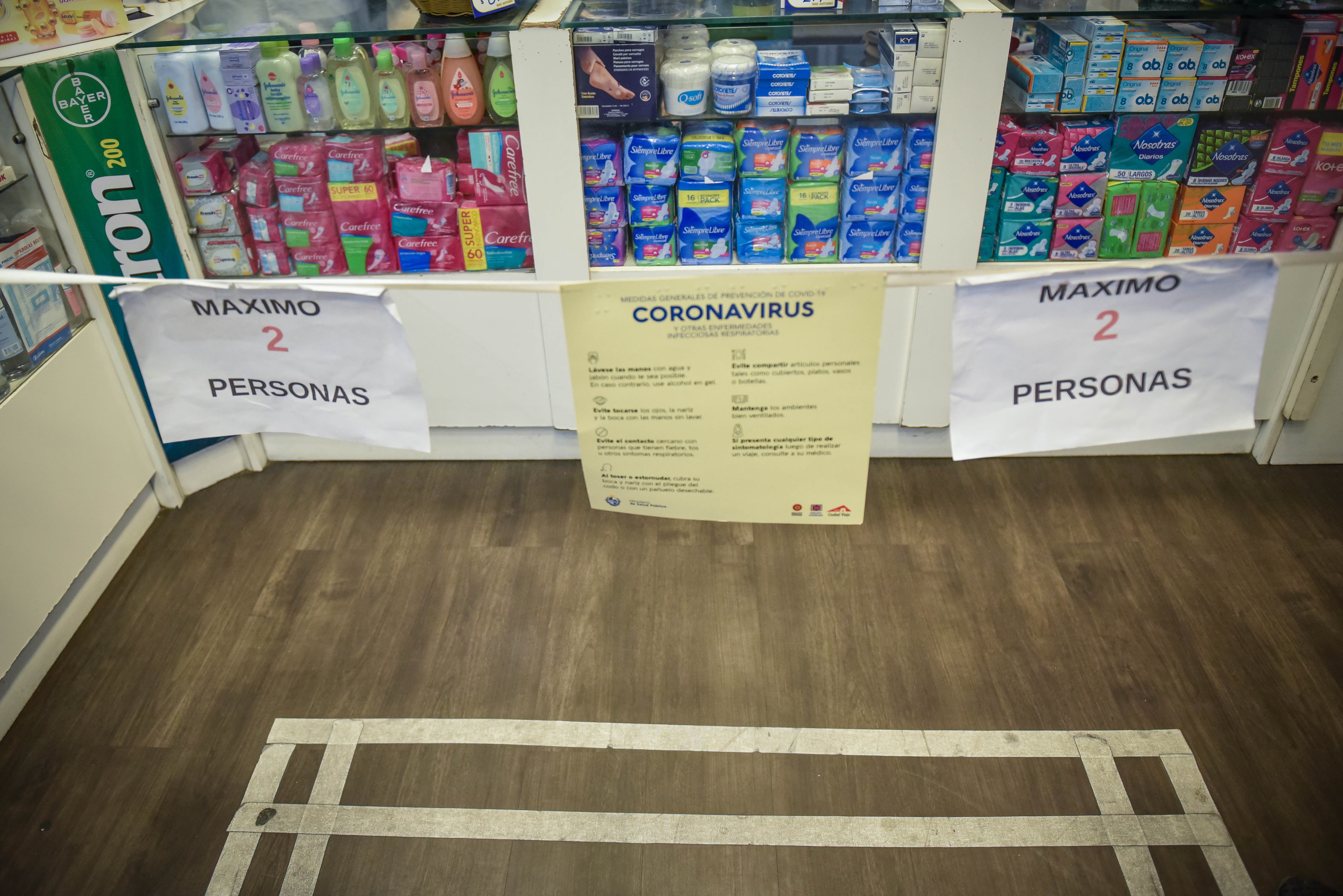 15/05/2020 Medidas de distanciamiento en una farmacia de Montevideo, Uruguay
POLITICA SUDAMÉRICA INTERNACIONAL URUGUAY
PPI / ZUMA PRESS / CONTACTOPHOTO
