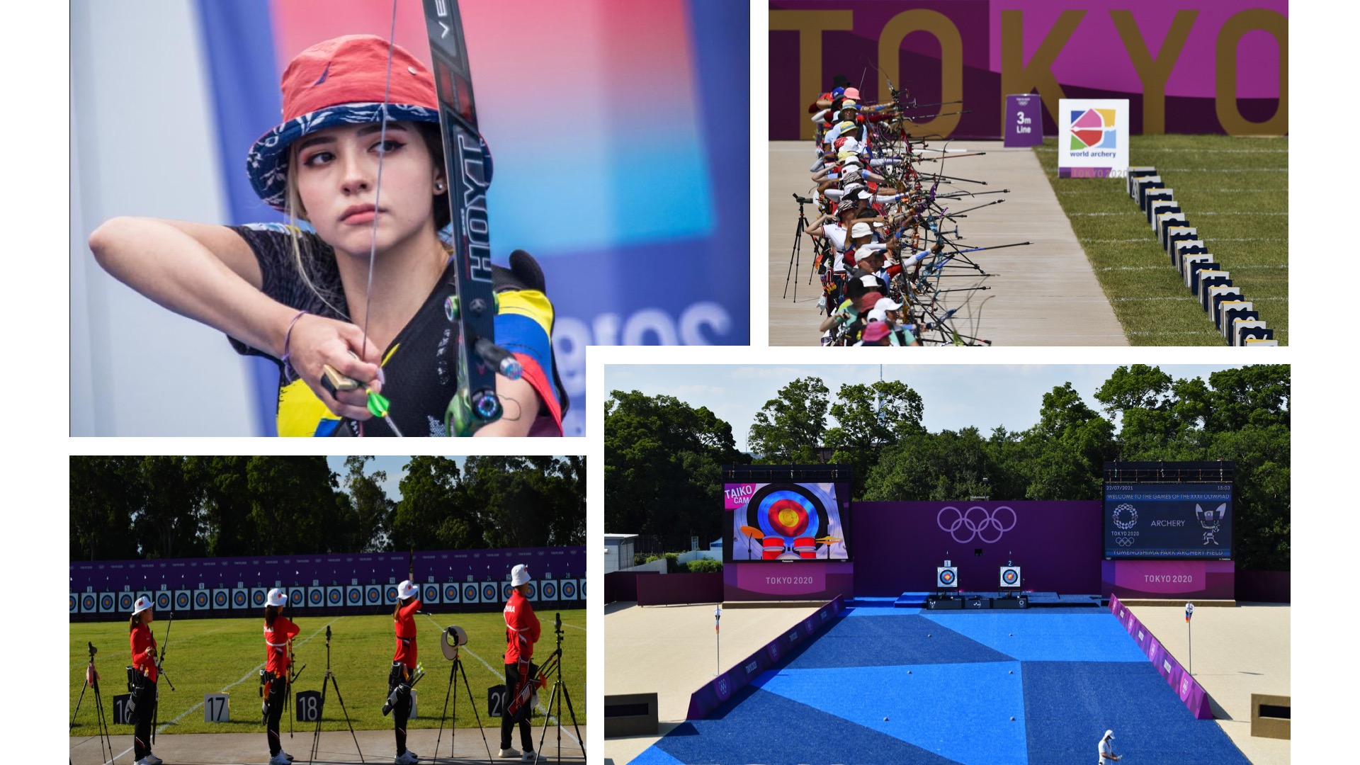 Valentina Acosta Giraldo, representante colombiana en Tokio 2020 para la categoría individual femenina de tiro con arco