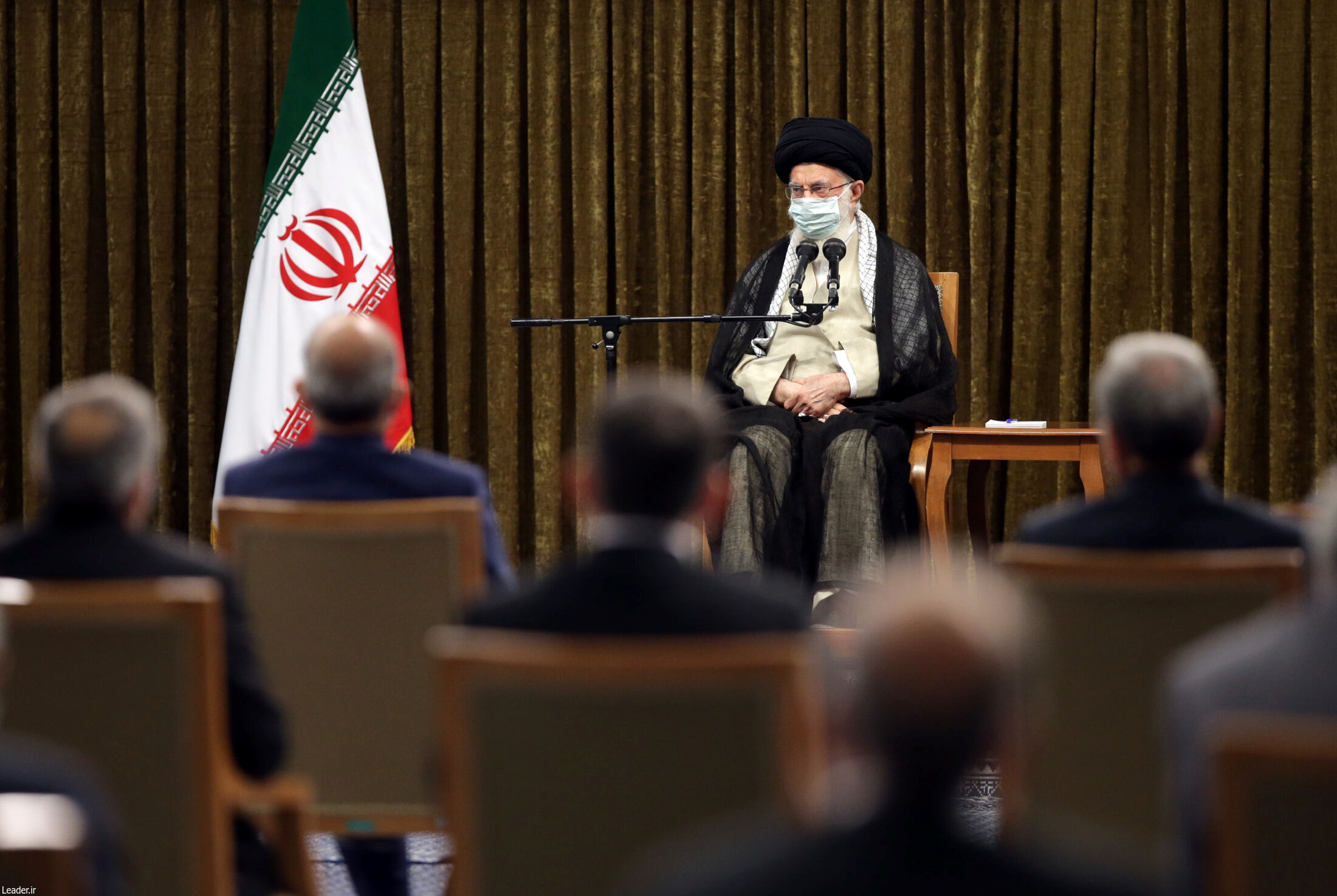 Foto de archivo del líder supremo de Irán, el ayatollah Ali Khamenei, en Teherán el 28 de agosto de 2021 (REUTERS)
