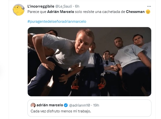 Los Mejores Memes De Adrián Marcelo Y Su Pelea Con Chessman Infobae 6911