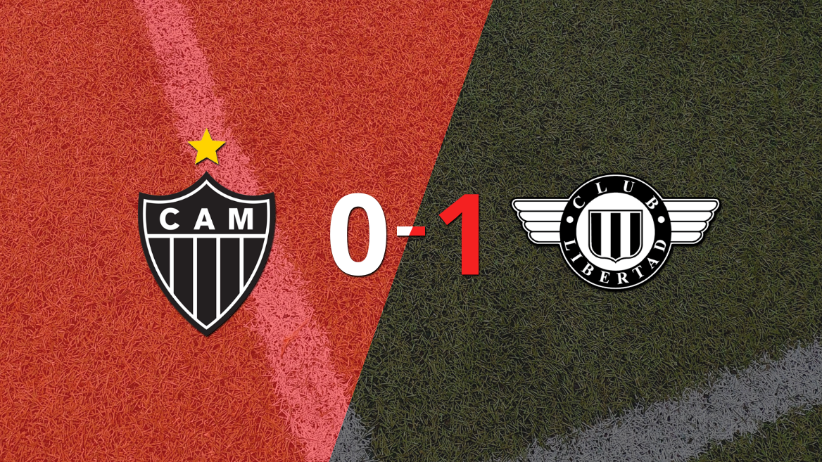 Libertad derrotó a Atlético Mineiro 1 a 0