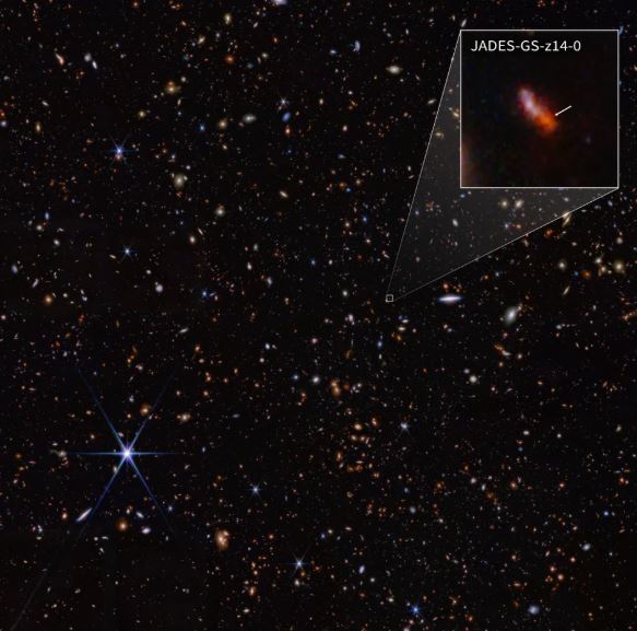 El telescopio espacial James Webb rompió su propio récord y observó la  galaxia más antigua - Infobae