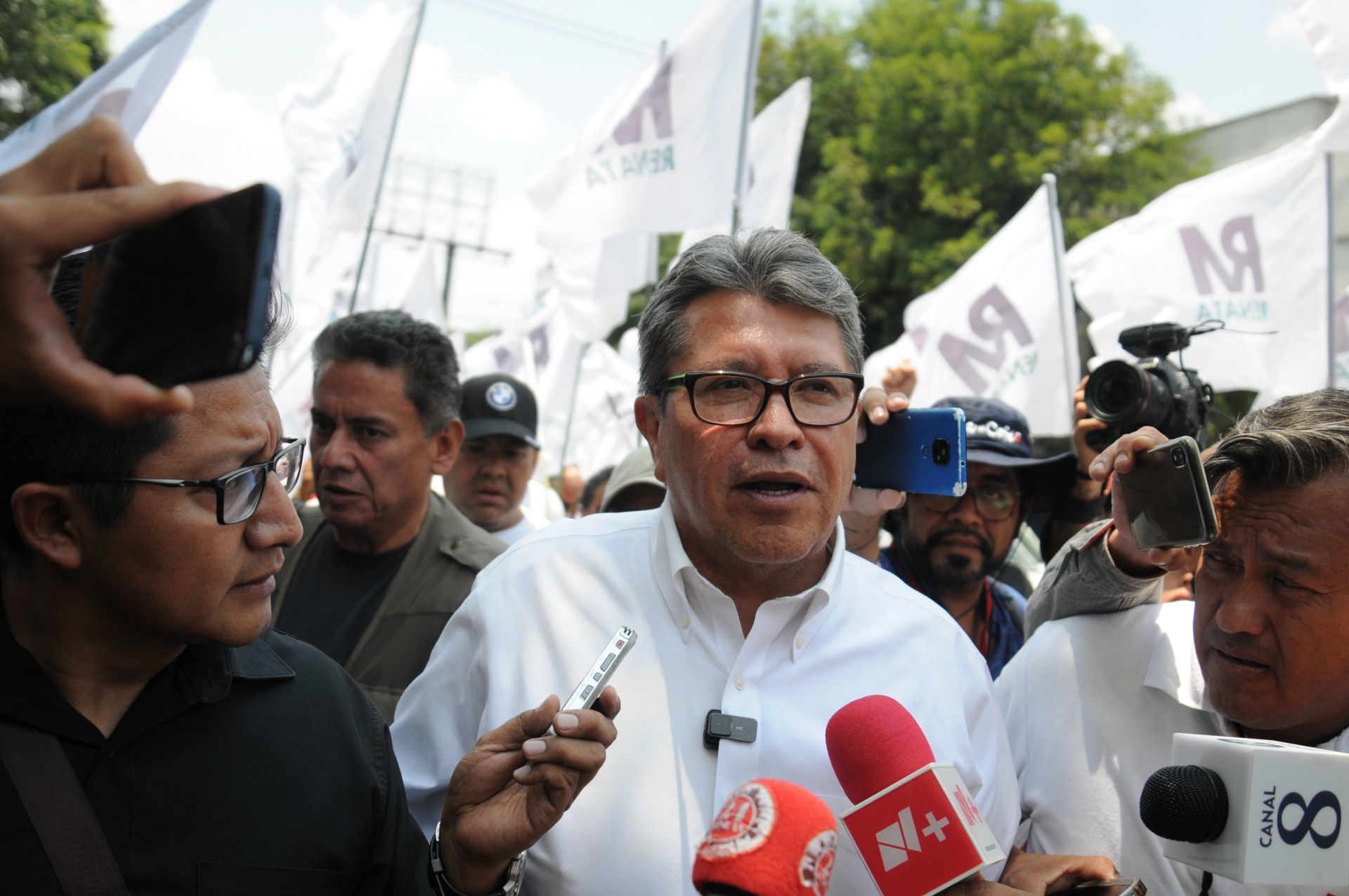 CIUDAD DE MÉXICO, 11JUNIO2023.- Este domingo se lleva a cabo el Consejo Nacional de Morena donde se definirá el proceso para elegir al próximo candidato a la Presidencia. FOTO: DANIEL AUGUSTO /CUARTOSCURO.COM